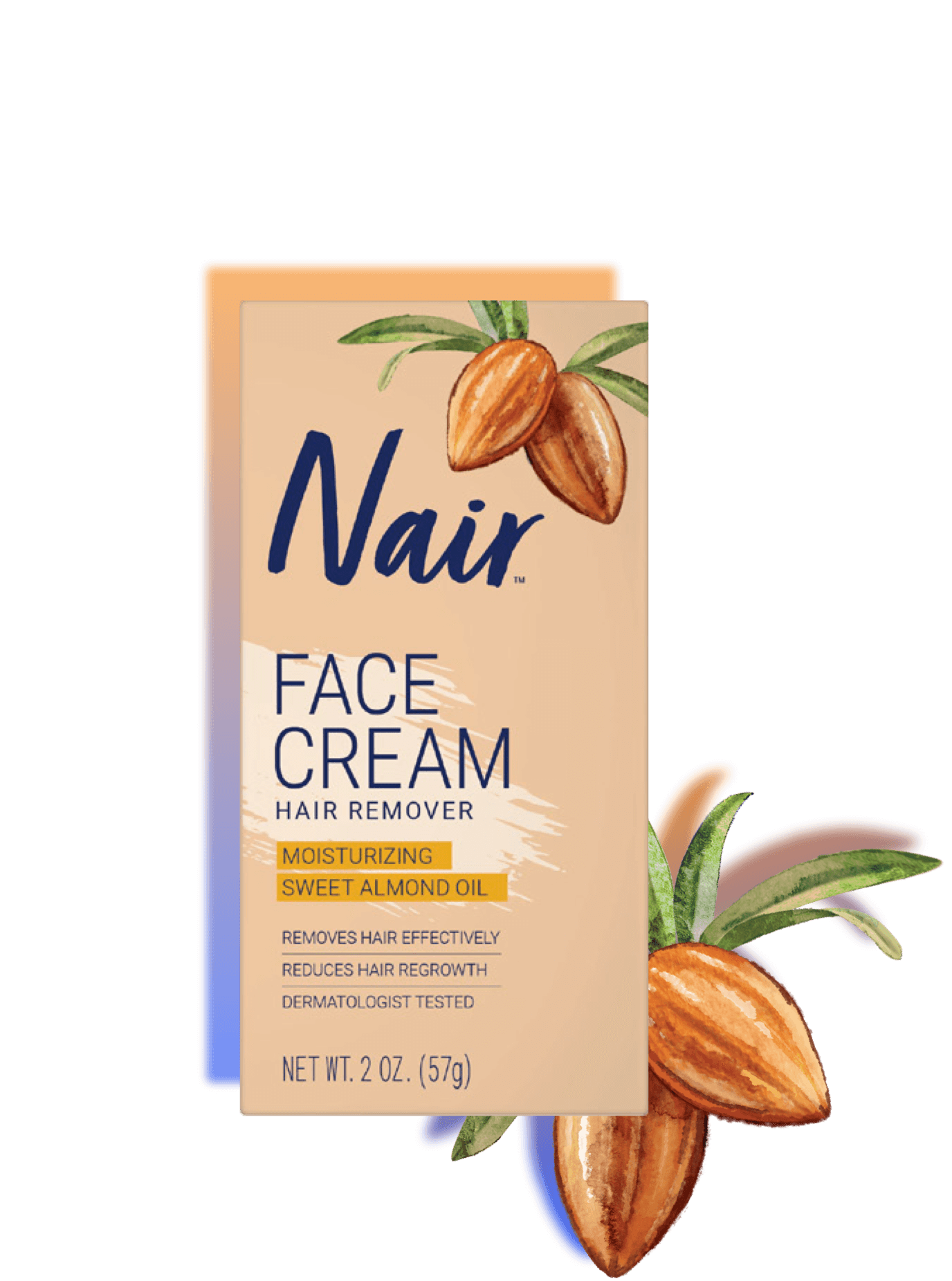 Nair™ Face Cream Hair Remover | Facial Hair Depilatory | Nair™