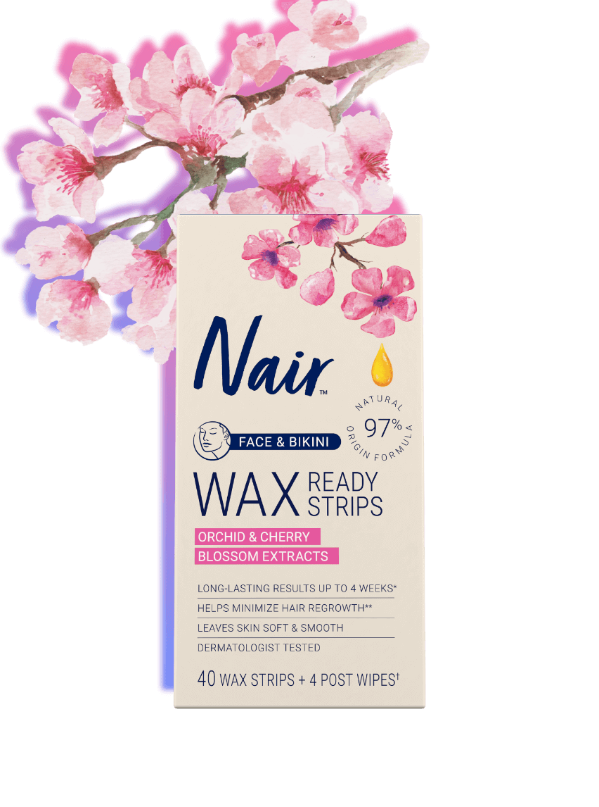 Nair™ Wax Ready Strips For Face And Bikini At Home Wax Nair™ 9864